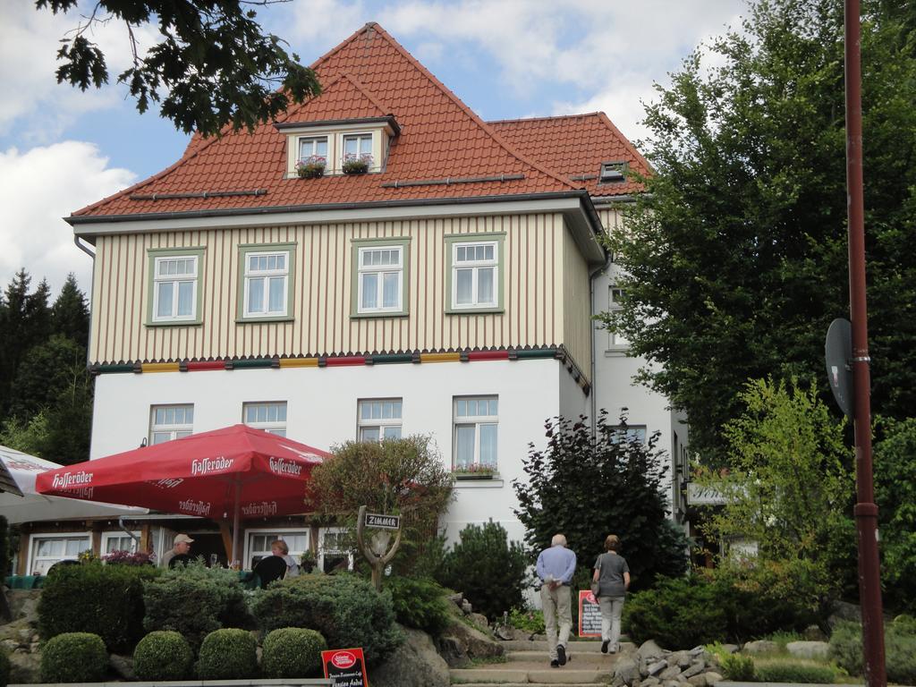 Gasthaus Brockenhexe Mit Restaurant & Cafe Ширке Екстериор снимка